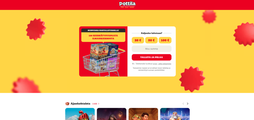 Pottila Kasino kokemuksia