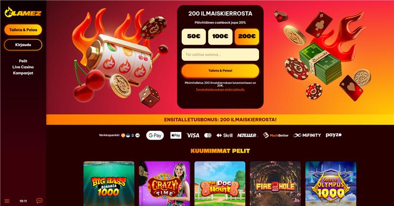 Flamez Casino kokemuksia