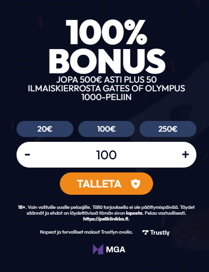 Kunkku Kasino bonus