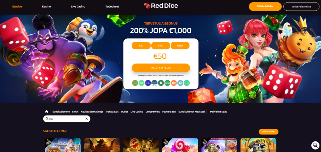 RedDice Casino kokemuksia