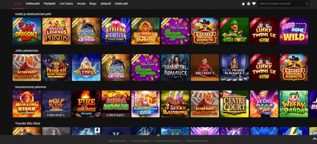 Spin Casino kokemuksia