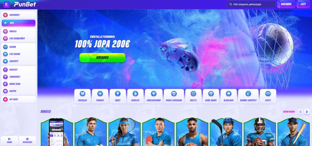 Funbet kokemuksia