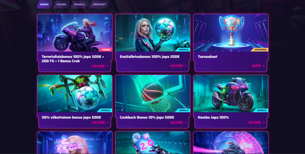 Roby Casino bonus