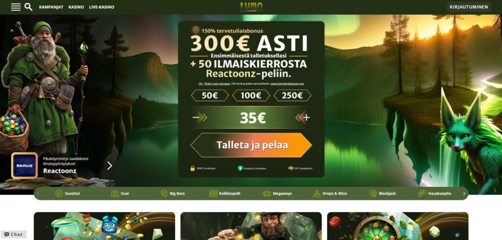 Lumo Casino kokemuksia