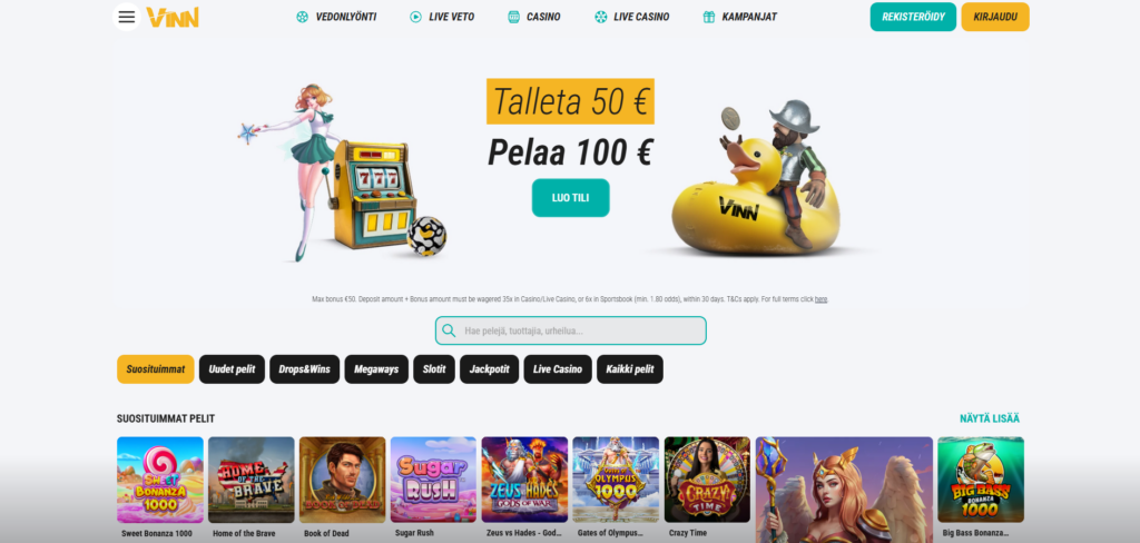 Vinn bonus