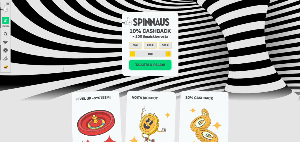 Spinnaus Kasino kokemuksia