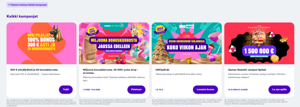 Casumo bonus