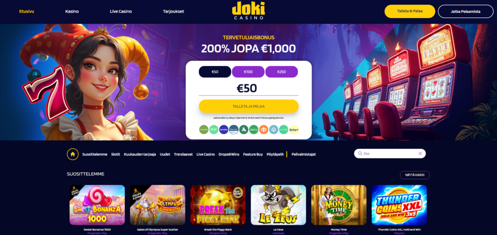 Joki Casino kokemuksia