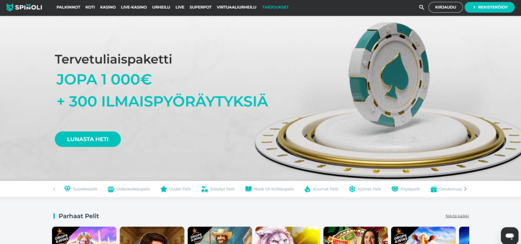Spinoli kokemuksia