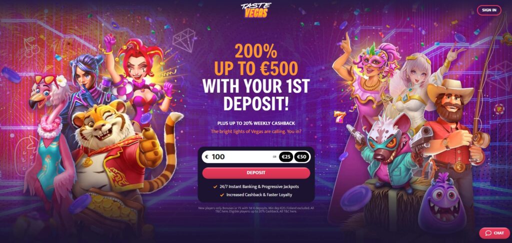 Taste Vegas Casino kokemuksia