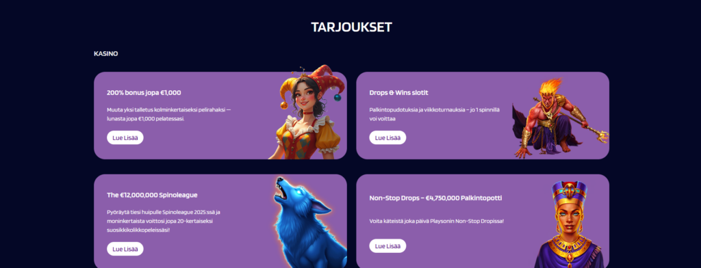 Joki Casino bonus