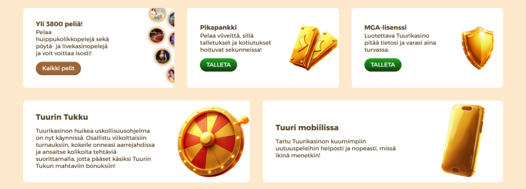 Tuuri Kasino arvostelu