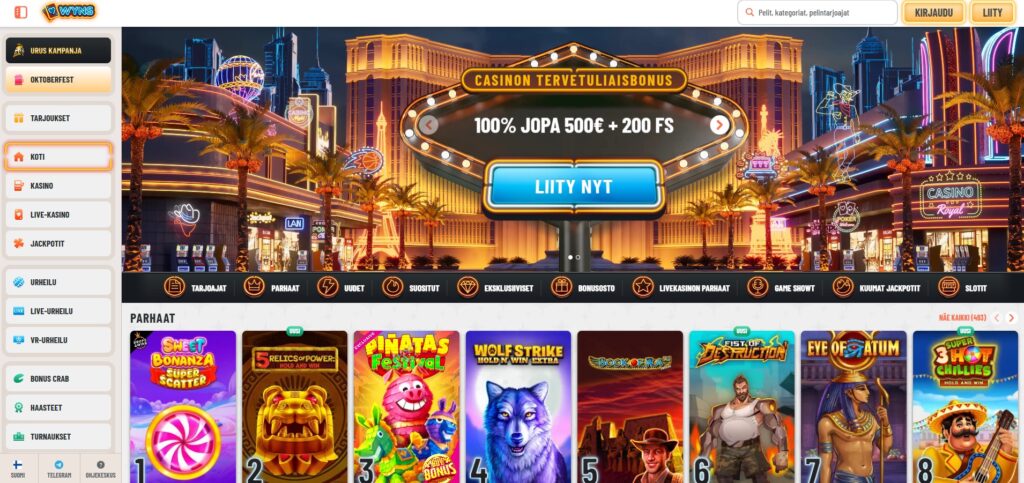 Wyns Casino kokemuksia