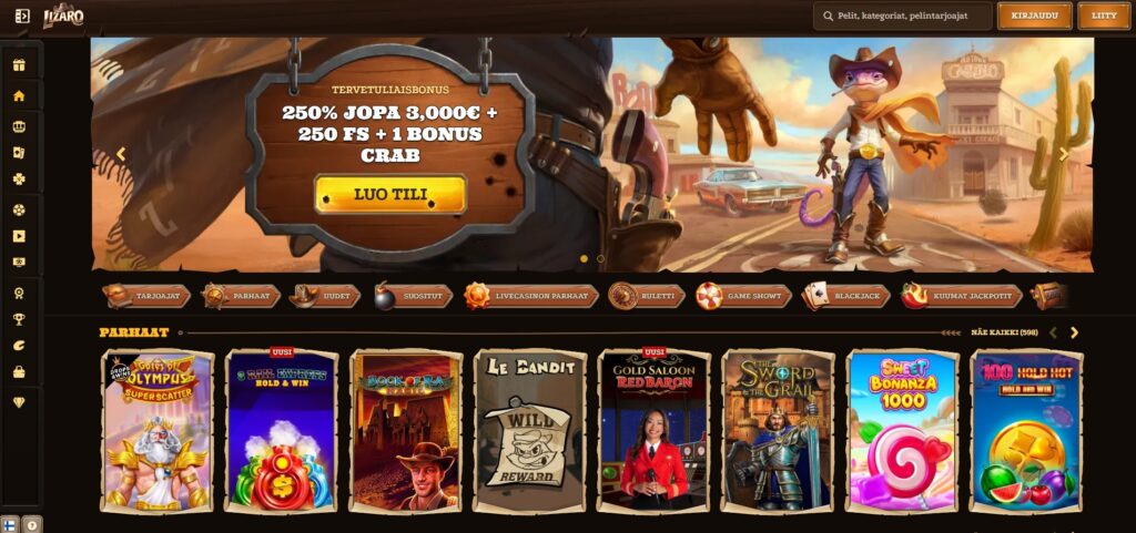Lizaro Casino kokemuksia