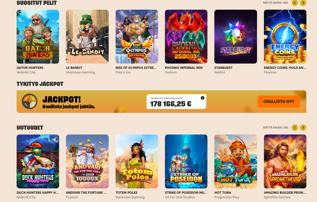 Tykitys Kasino arvostelu