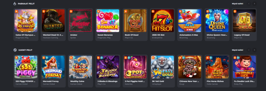 Voom Casino arvostelu