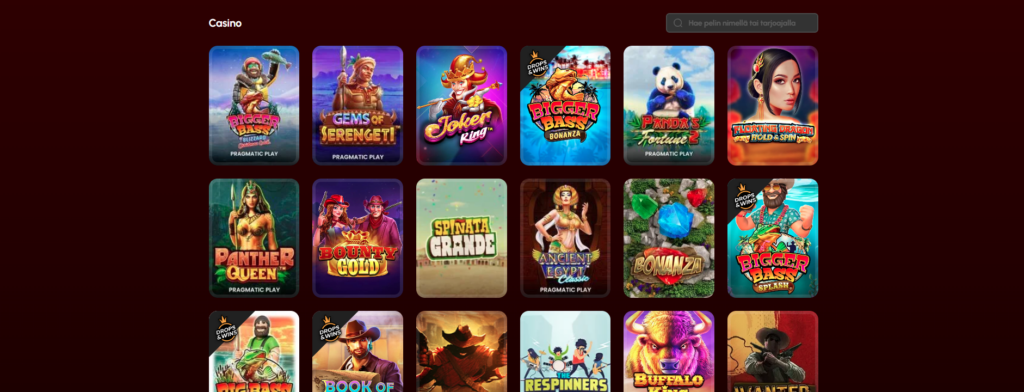 SpinGrande Casino arvostelu