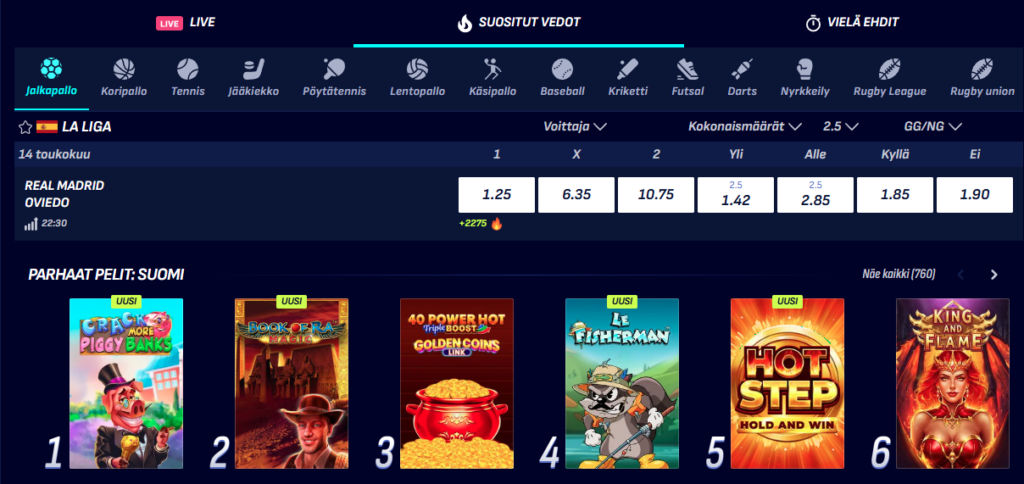 BetScore arvostelu