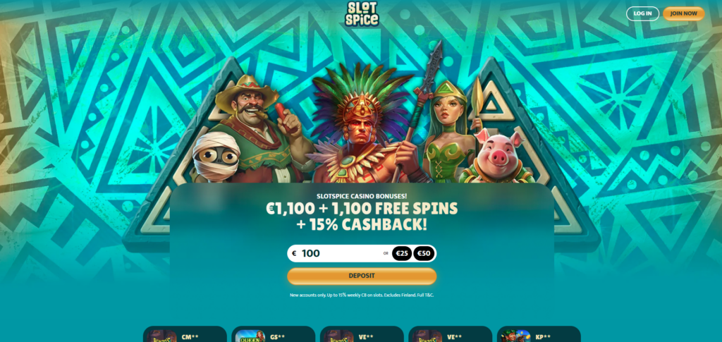 SlotSpice Casino kokemuksia