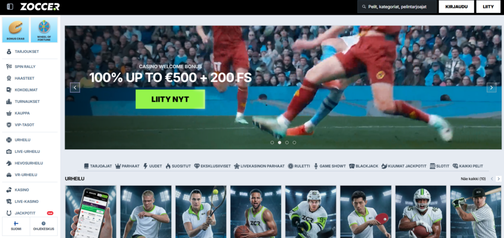Zoccer Casino kokemuksia