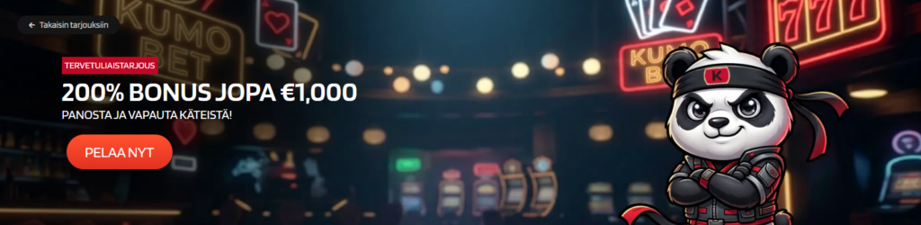 Kumobet bonus