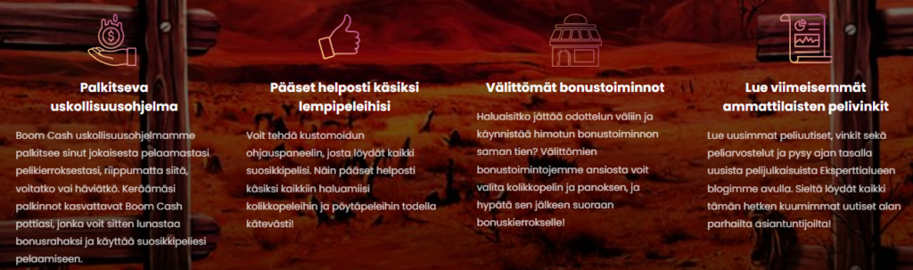 Boom Casino kokemuksia